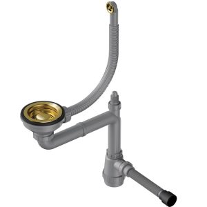 Арматура для одночашевых моек Omoikiri WK-1-R Золото 4956499