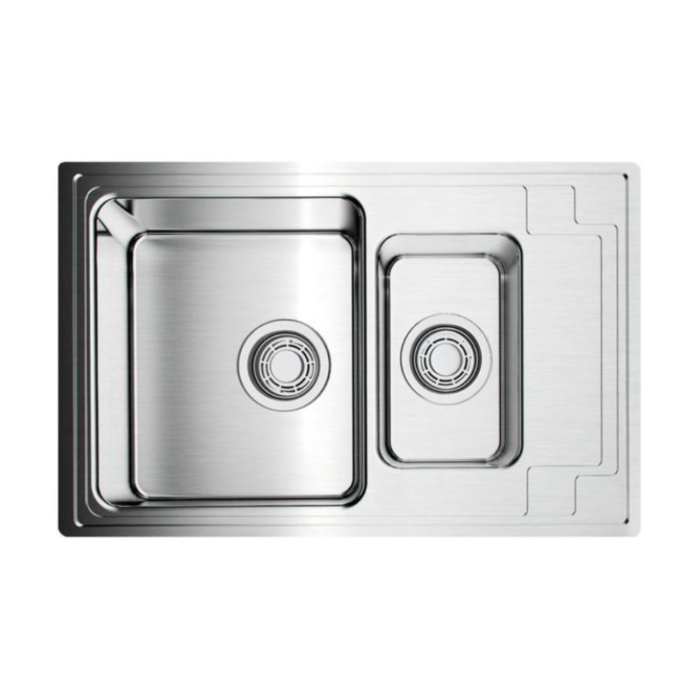 Мойка кухонная Omoikiri Mizu 78 Хром 4973731