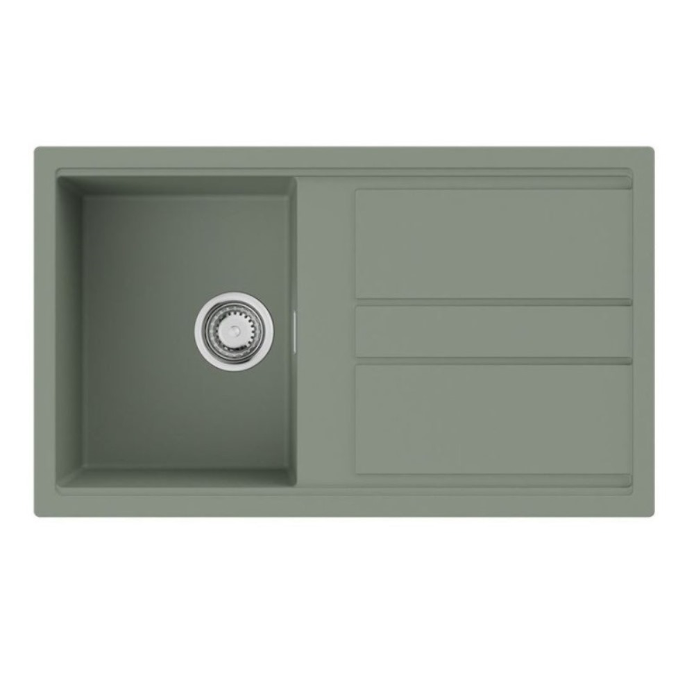 Мойка кухонная Omoikiri Kitagawa 86 Зелено-серый 4993250