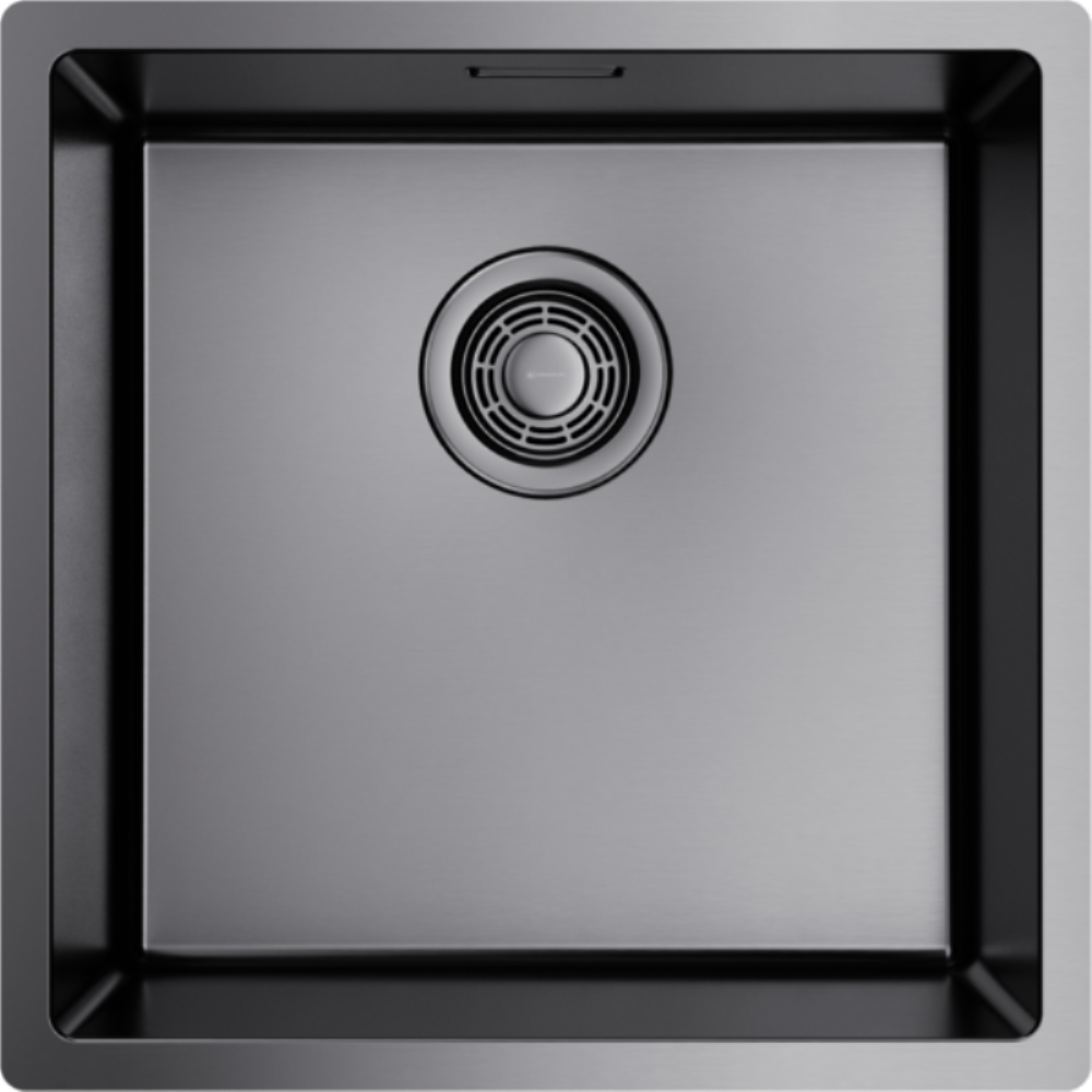 Мойка кухонная Omoikiri Tadzava Ultra 44 Вороненая сталь 4993265