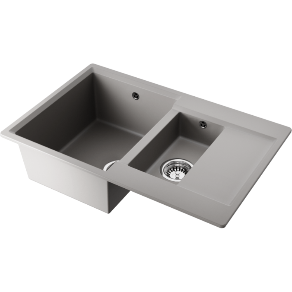 Мойка кухонная Omoikiri Daisen 78 Серый матовый 4993332 — изображение 2