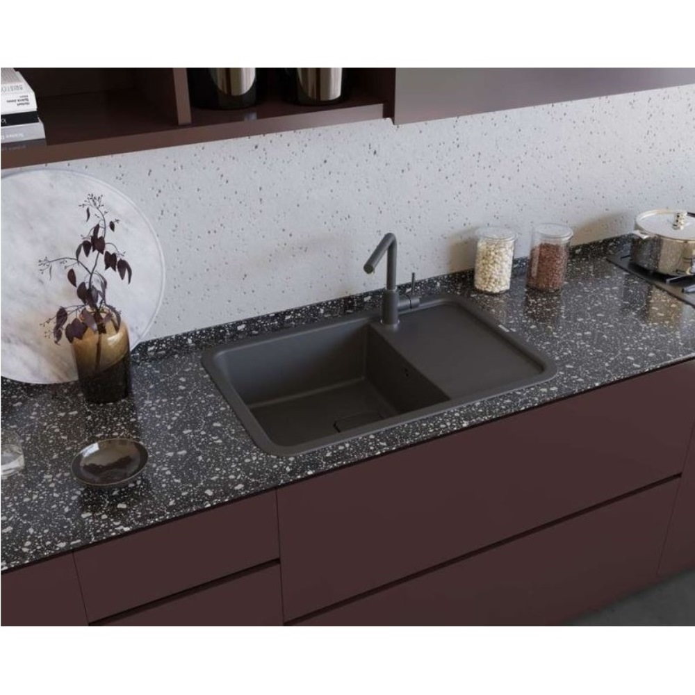 Мойка кухонная Omoikiri Tasogare 86 Ваниль 4993455 — изображение 3