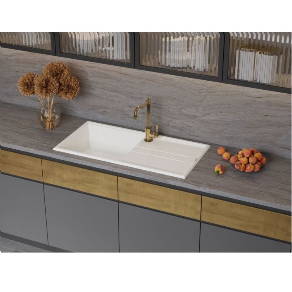 Мойка кухонная Omoikiri Tedori 100 Серый матовый 4993567 — изображение 2