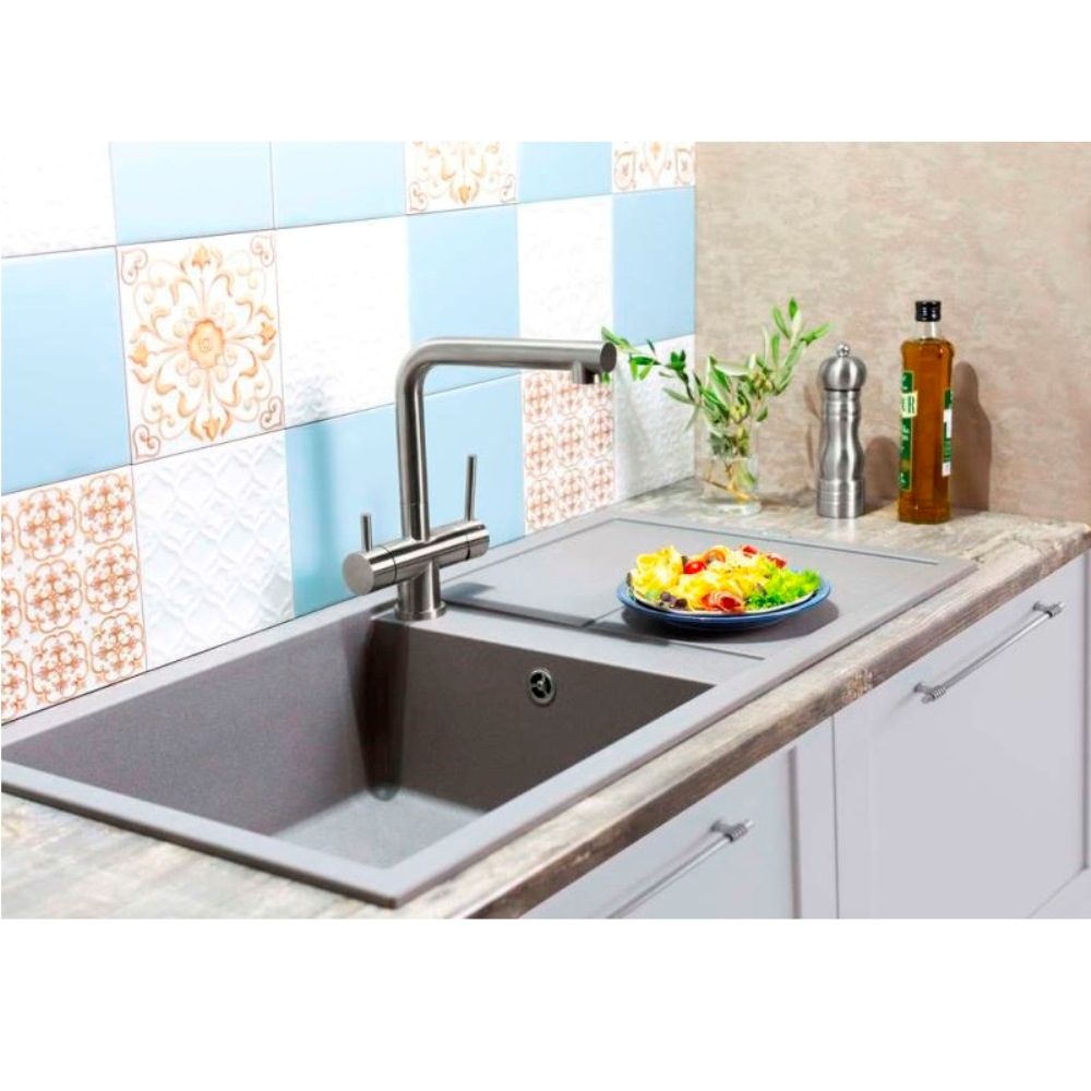 Мойка кухонная Omoikiri Sumi 100 Белый матовый 4993657 — изображение 2