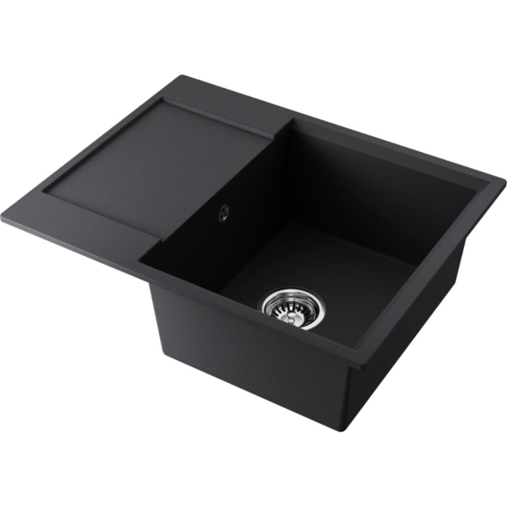 Мойка кухонная Omoikiri Daisen 65 Черный матовый 4993684 — изображение 2