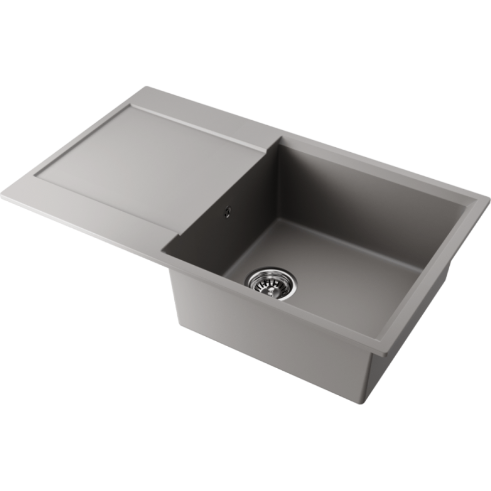 Мойка кухонная Omoikiri Daisen 86 Серый матовый 4993698 — изображение 2