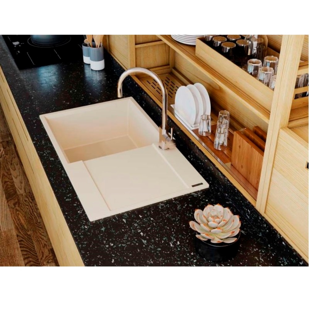 Мойка кухонная Omoikiri Daisen 86 Серый матовый 4993698 — изображение 3