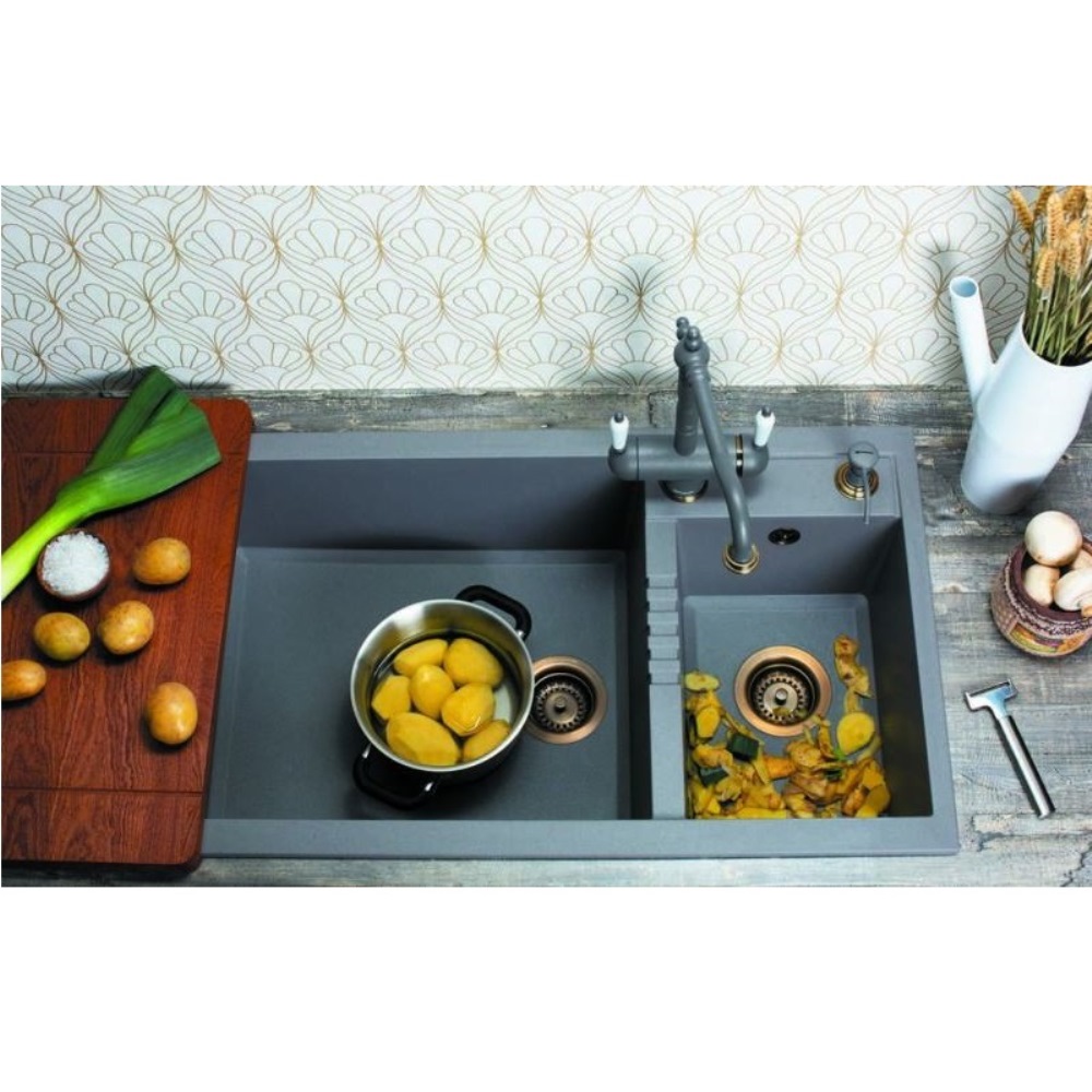 Мойка кухонная Omoikiri Tedori 86 Бежевый 4993934 — изображение 3