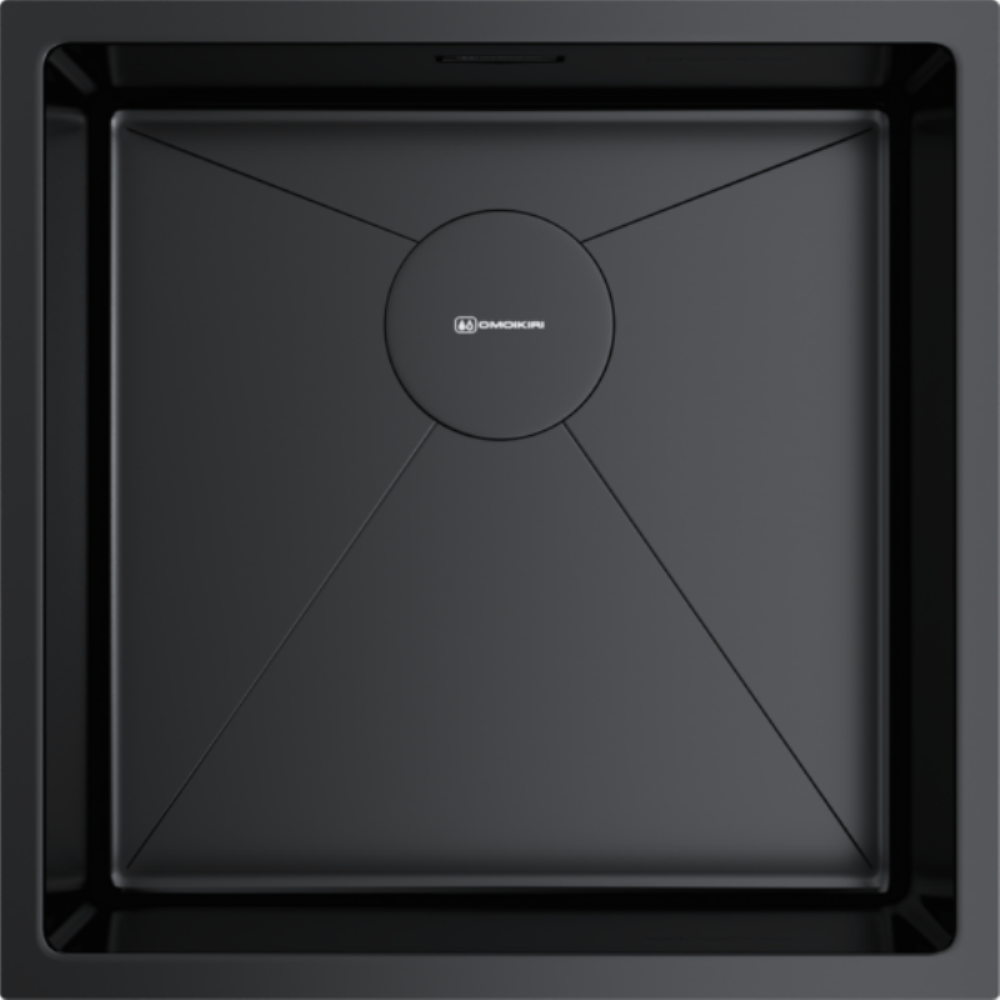 Мойка кухонная Omoikiri Taki 44 Графит 4997017