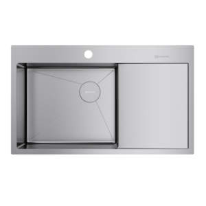 Мойка кухонная Omoikiri Akisame 86 левая Хром 4997031