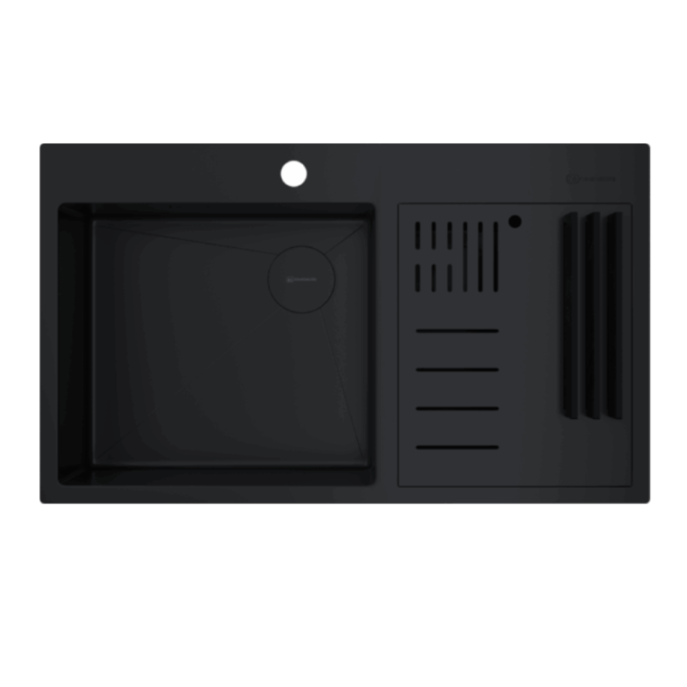 Мойка кухонная Omoikiri Akisame 86 Графит 4997047
