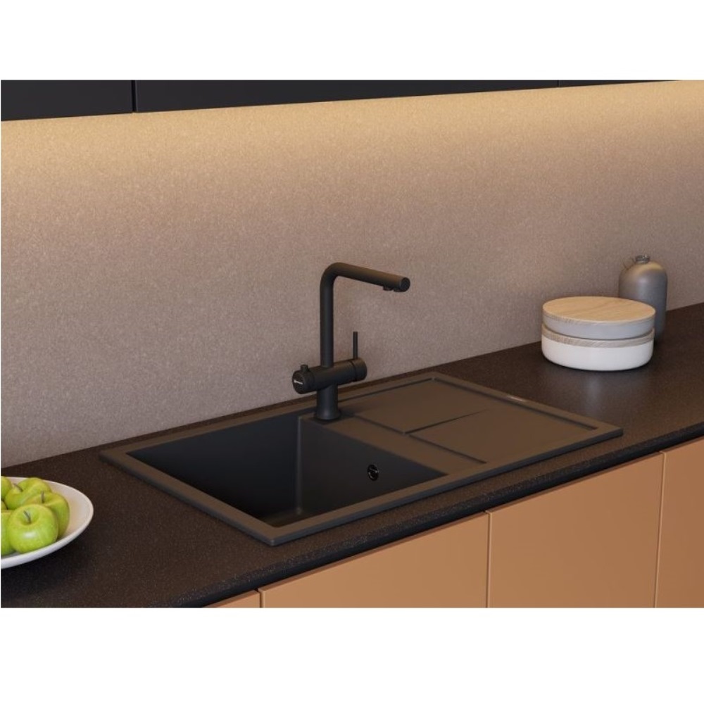 Мойка кухонная Omoikiri Sumi 79 Зелено-серый 4997099 — изображение 2