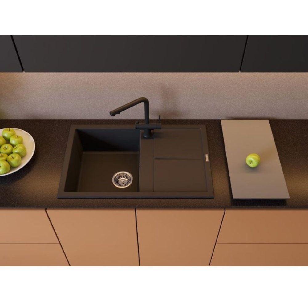 Мойка кухонная Omoikiri Sumi 79 Зелено-серый 4997099 — изображение 3